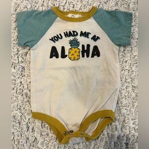 Aloha onesie